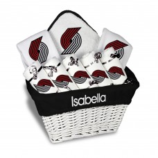 Именная подарочная коробка Portland Trail Blazers Newborn & Infant Large - White