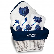 Именная подарочная корзина Memphis Grizzlies Newborn & Infant Medium - White