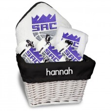 Именная подарочная корзина Sacramento Kings Newborn & Infant Medium - White