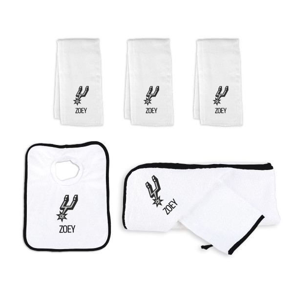 Детская Именная San Antonio Spurs White Medium Gift Basket