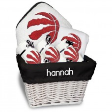 Именная подарочная корзина Toronto Raptors Newborn & Infant Medium - White