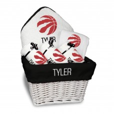 Именная подарочная корзина Toronto Raptors Newborn & Infant Medium - White