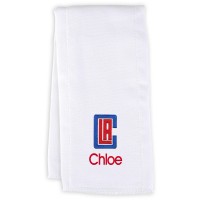 Именная салфетка - слюнявчик LA Clippers Infant - White
