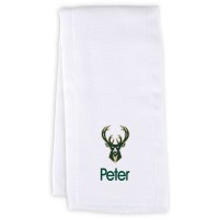 Именная салфетка - слюнявчик Milwaukee Bucks Infant - White