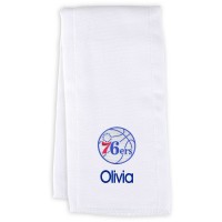 Именная салфетка - слюнявчик Philadelphia 76ers Infant - White