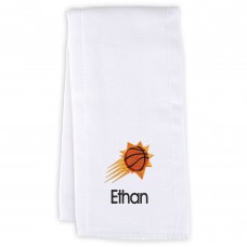 Phoenix Suns Infant Personalized Burp Cloth - White