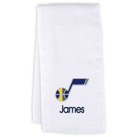 Именная салфетка - слюнявчик Utah Jazz Infant - White