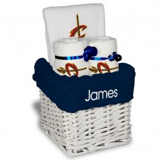Именная подарочная корзина Cleveland Cavaliers Small - White