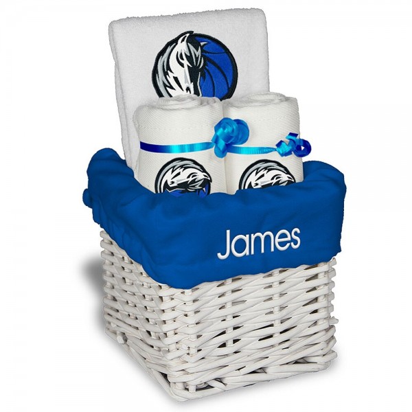 Именная подарочная корзина Dallas Mavericks Small - White
