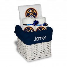 Именная подарочная корзина Denver Nuggets Small - White