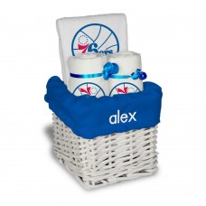 Именная подарочная корзина Philadelphia 76ers Small - White