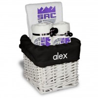 Именная подарочная корзина Sacramento Kings Small - White
