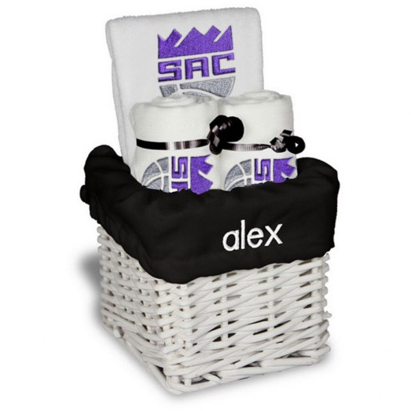 Именная подарочная корзина Sacramento Kings Small - White