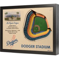 Los Angeles Dodgers 25.5 x 19.5 Dodger Stadium Stadium Views Wall Art