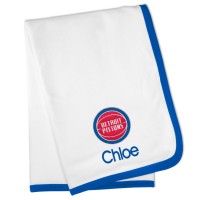 Именное детское одеяло Detroit Pistons Baby - White