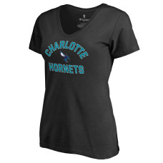 Женская футболка Charlotte Hornets Black Overtime