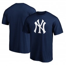 New York Yankees Fanatics Navy Official Logo T-Shirt