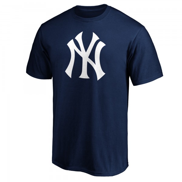 New York Yankees Fanatics Navy Official Logo T-Shirt