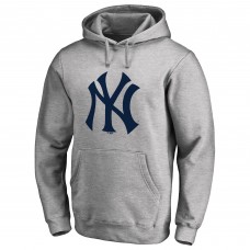 Толстовка New York Yankees Ash Secondary Color Primary Logo 2