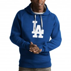 Los Angeles Dodgers Antigua Royal Victory Pullover Hoodie
