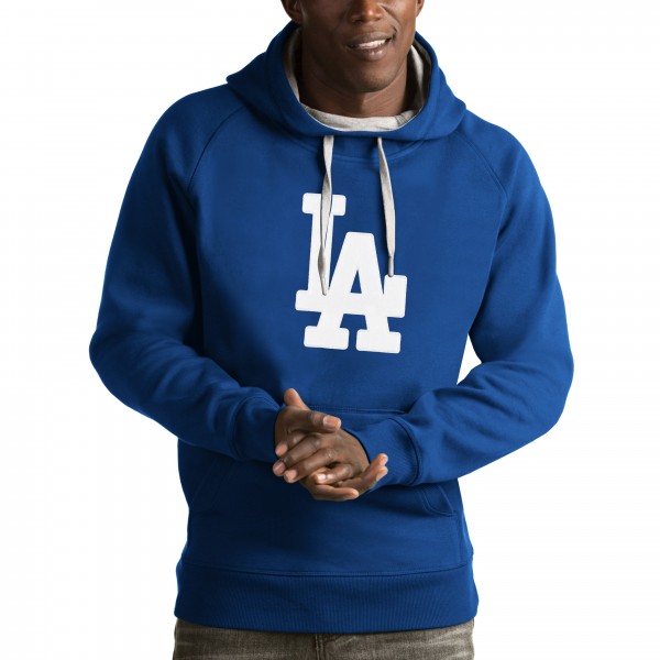 Los Angeles Dodgers Antigua Royal Victory Pullover Hoodie