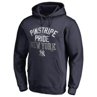 Толстовка New York Yankees Navy Hometown Collection Pinstripe Pride