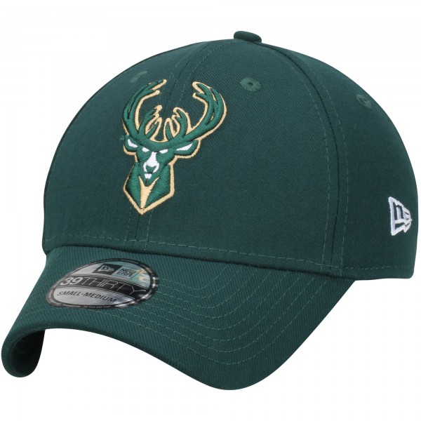 Бейсболка Milwaukee Bucks New Era Team Classic 39THIRTY - Green