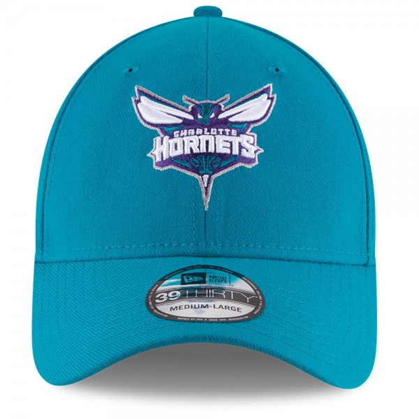 Бейсболка Charlotte Hornets New Era Team Classic 39THIRTY - Teal