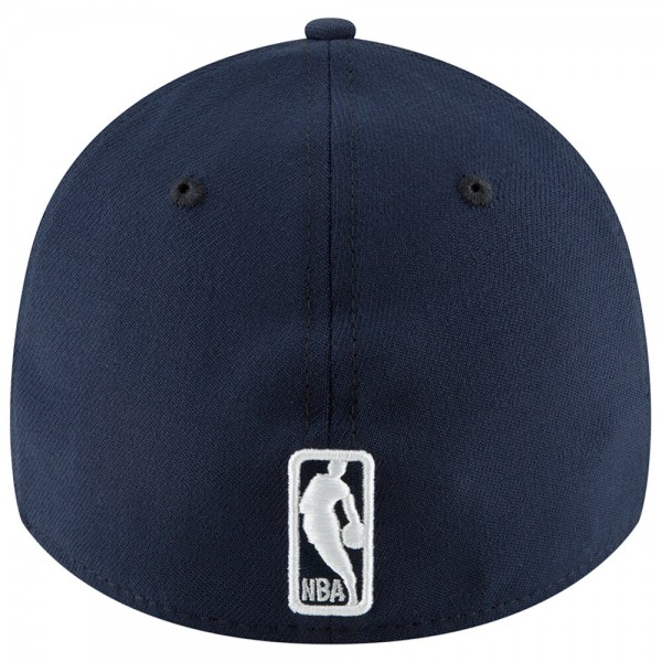 Бейсболка Denver Nuggets New Era Navy Team Classic 39THIRTY