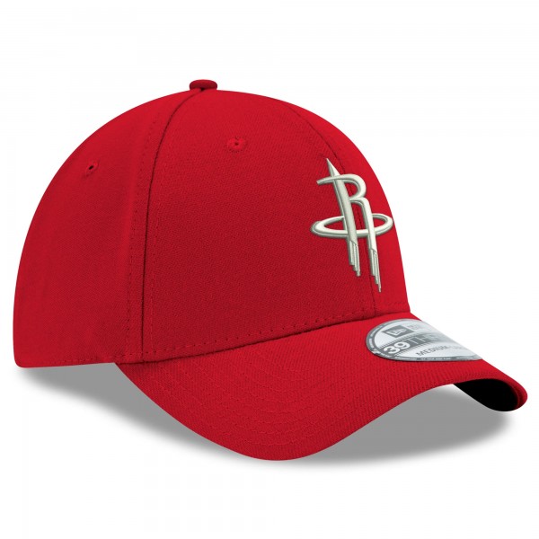 Бейсболка Houston Rockets New Era Team Classic 39THIRTY - Red - официальный мерч NBA