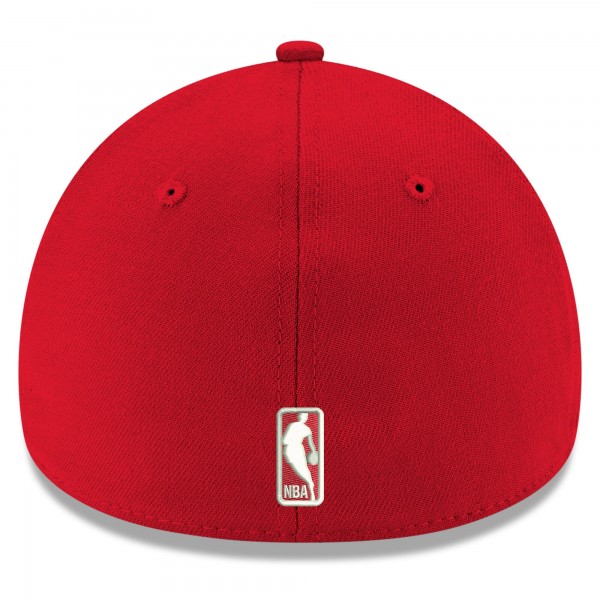 Бейсболка Houston Rockets New Era Team Classic 39THIRTY - Red - официальный мерч NBA