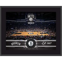 Brooklyn Nets Authentic 10 x 13 Sublimated Team Plaque