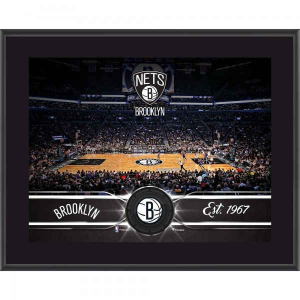 Brooklyn Nets Authentic 10 x 13 Sublimated Team Plaque