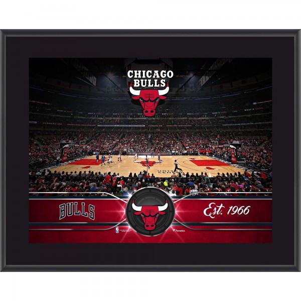 Chicago Bulls Authentic 10.5 x 13 Sublimated Team Plaque