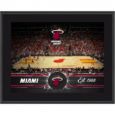 Miami Heat Fanatics Authentic 10.5 x 13 Sublimated Team Plaque