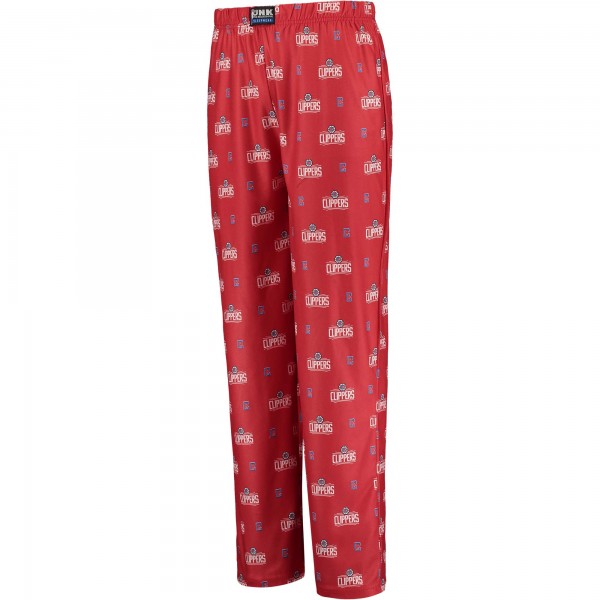 Пижамные штаны LA Clippers UNK All Over Print - Red