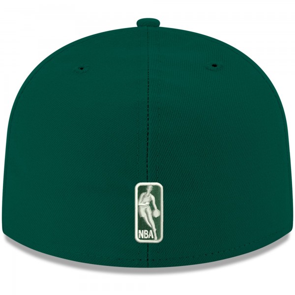 Бейсболка Milwaukee Bucks New Era Official Team Color 59FIFTY - Green