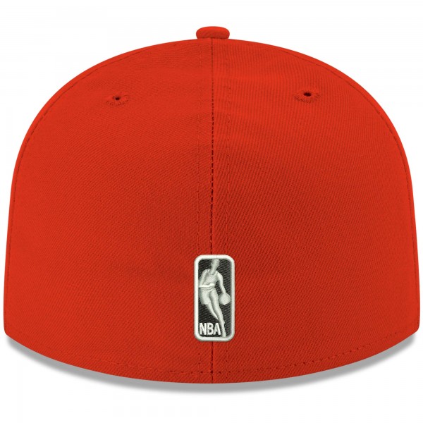 Бейсболка Chicago Bulls New Era Official Team Color 59FIFTY - Red