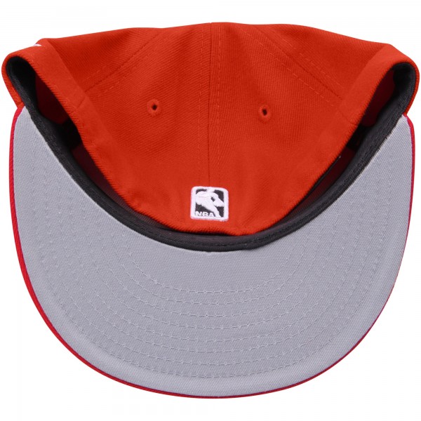 Бейсболка Chicago Bulls New Era Official Team Color 59FIFTY - Red