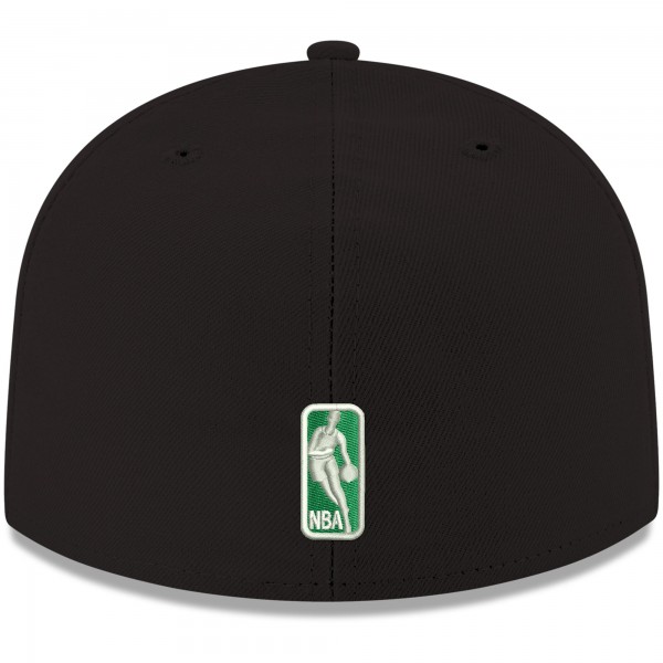 Бейсболка Boston Celtics New Era Official Team Color 59FIFTY - Black