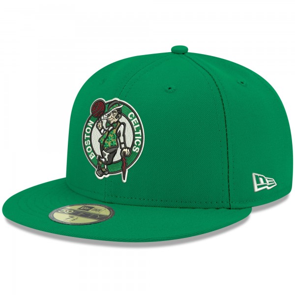 Бейсболка Boston Celtics New Era Official Team Color 59FIFTY - Kelly Green