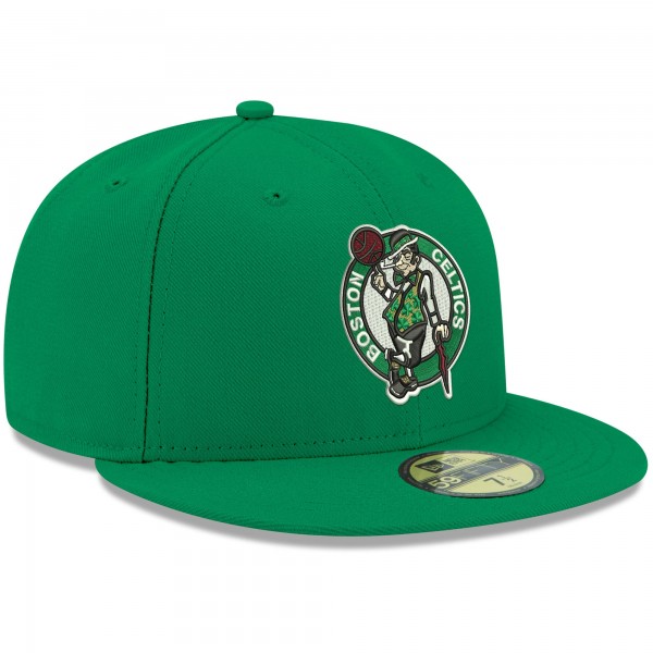 Бейсболка Boston Celtics New Era Official Team Color 59FIFTY - Kelly Green