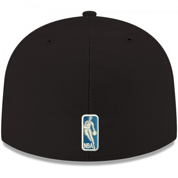 Бейсболка New York Knicks New Era Official Team Color 59FIFTY - Black