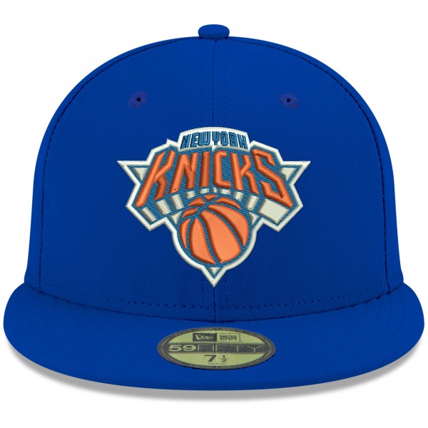 Бейсболка New York Knicks New Era Official Team Color 59FIFTY - Royal - официальный мерч NBA