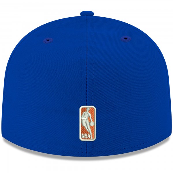 Бейсболка New York Knicks New Era Official Team Color 59FIFTY - Royal - официальный мерч NBA