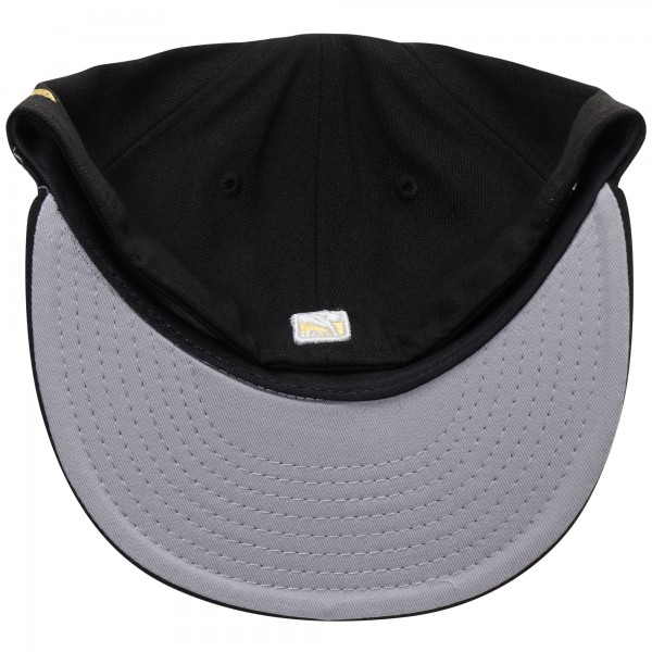 Бейсболка Los Angeles Lakers New Era Official Team Color 59FIFTY - Black