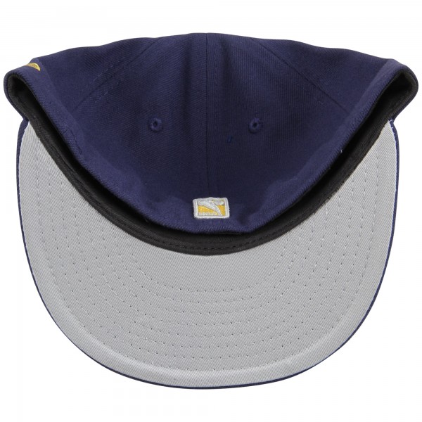 Бейсболка Indiana Pacers New Era Official Team Color 59FIFTY - Navy - официальный мерч NBA