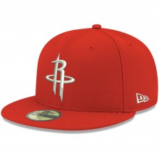 Бейсболка Houston Rockets New Era Official Team Color 59FIFTY - Red