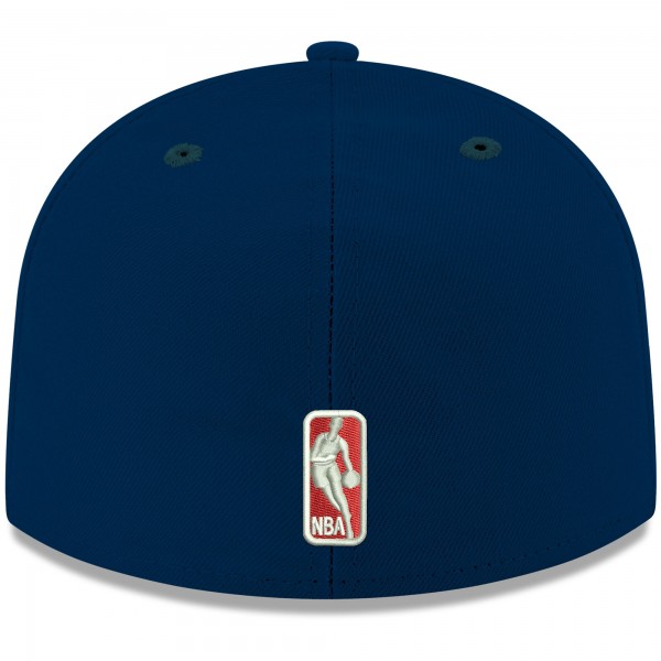 Бейсболка Washington Wizards New Era Official Team Color 59FIFTY - Navy - официальный мерч NBA