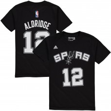 Детская футболка LaMarcus Aldridge San Antonio Spurs Game Time Flat - Black